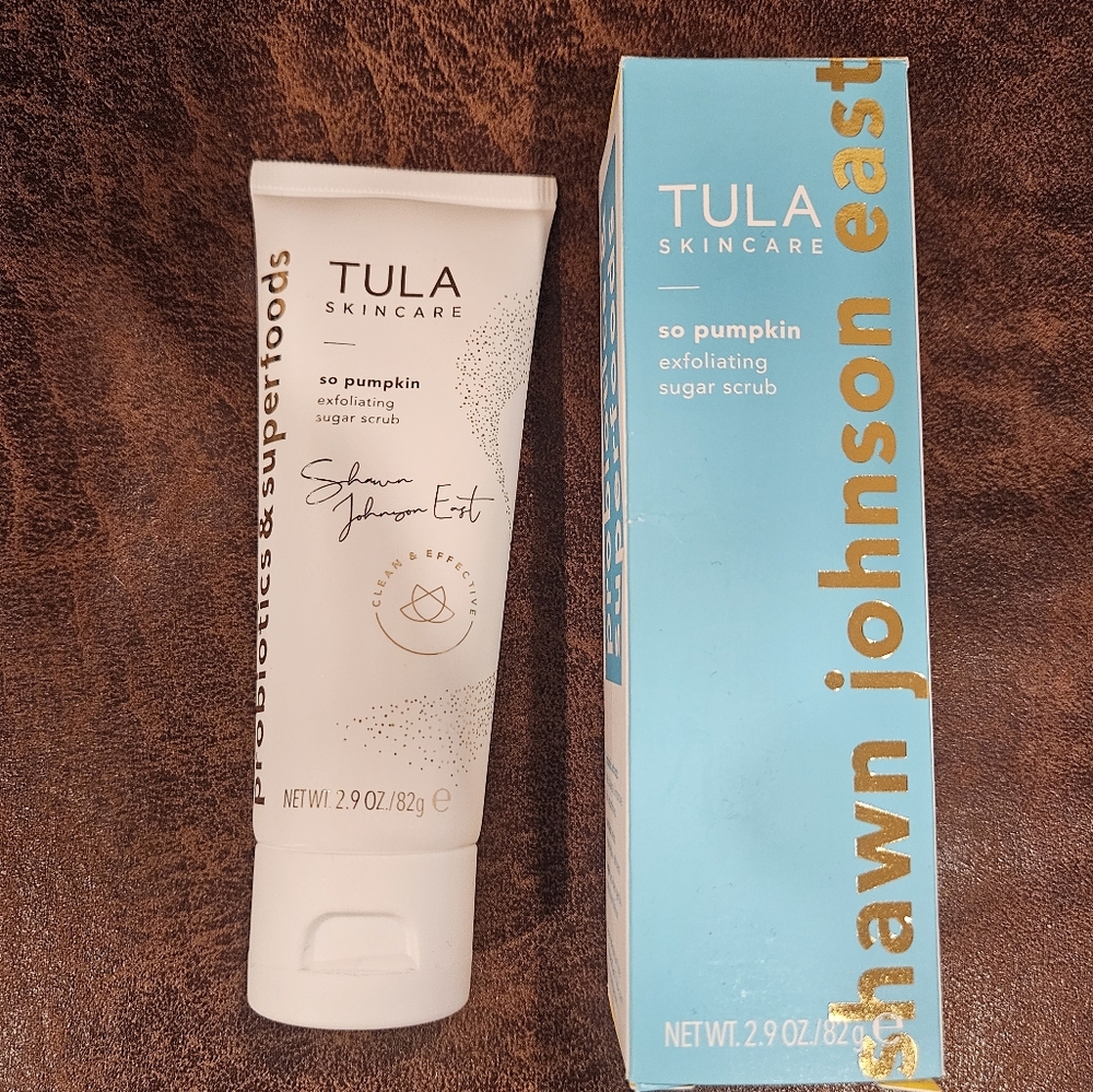 NEW, sealed Tula so pumpkin exfoliating sugar scrub